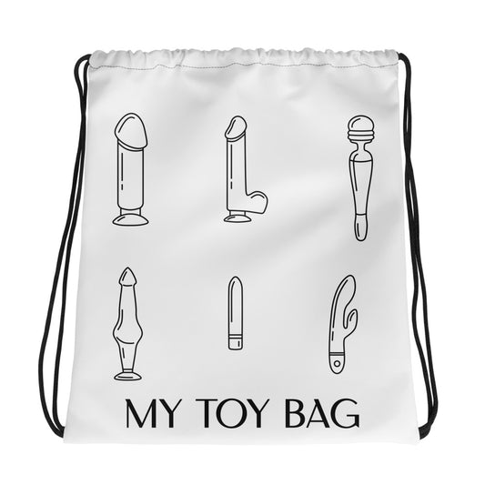 My Toy Bag Drawstring Bag