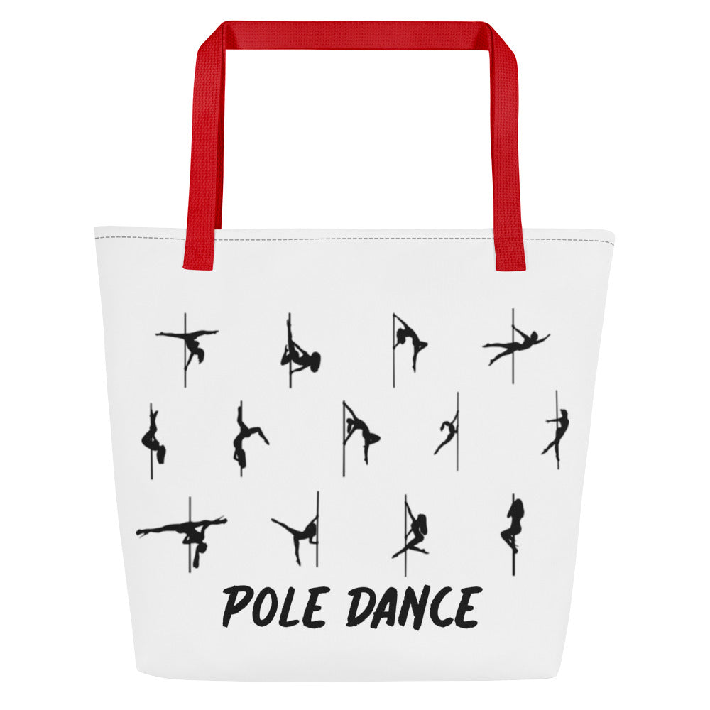 Pole Dance Large Tote Bag