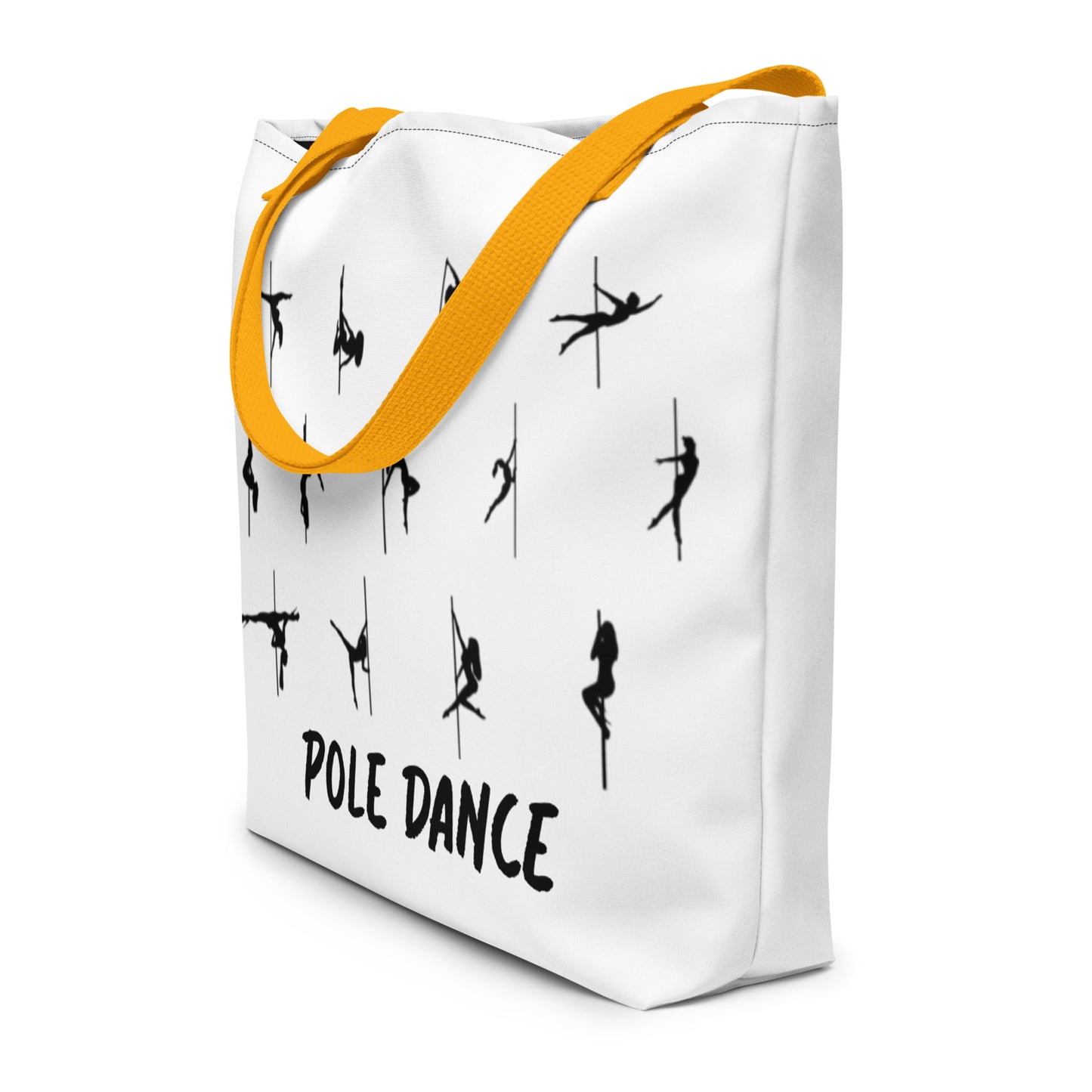 Pole Dance Large Tote Bag