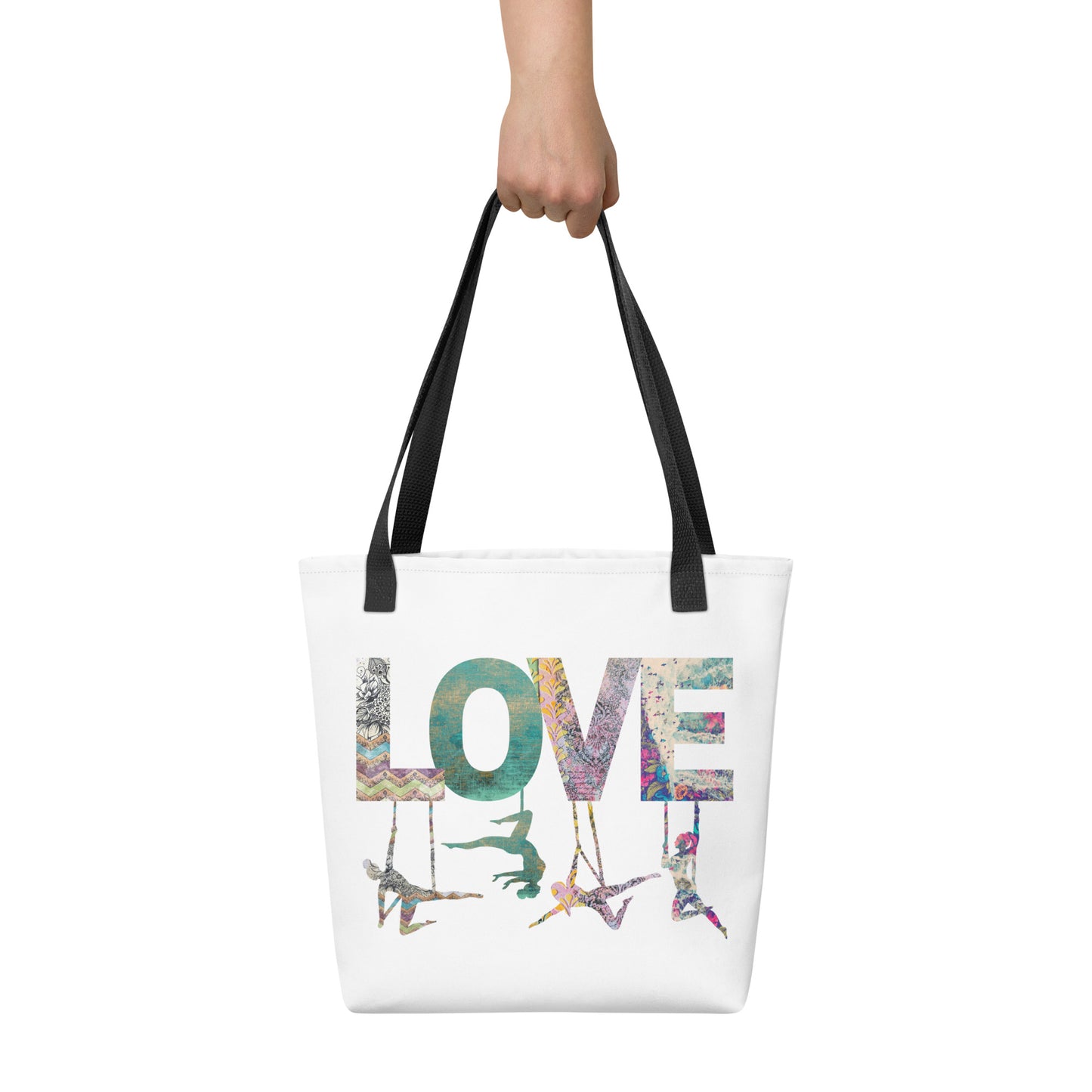 LOVE Aerial Tote Bag