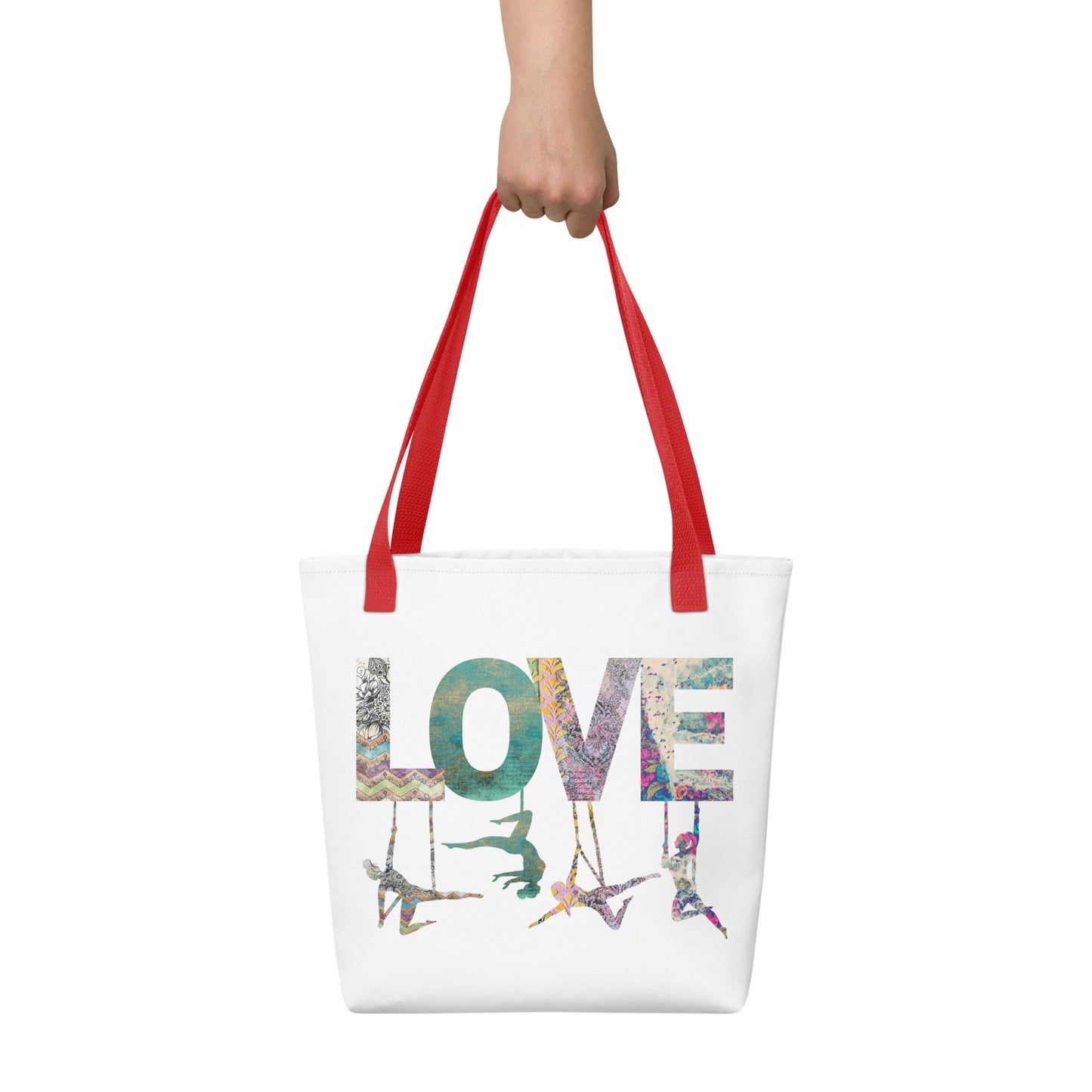 LOVE Aerial Tote Bag