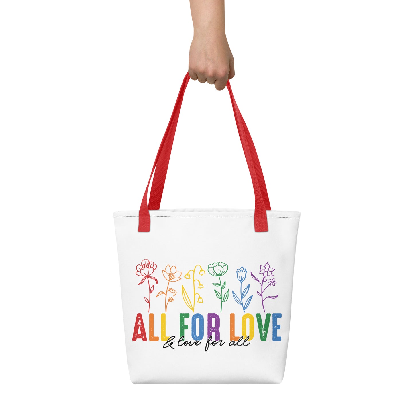 All For Love Tote Bag