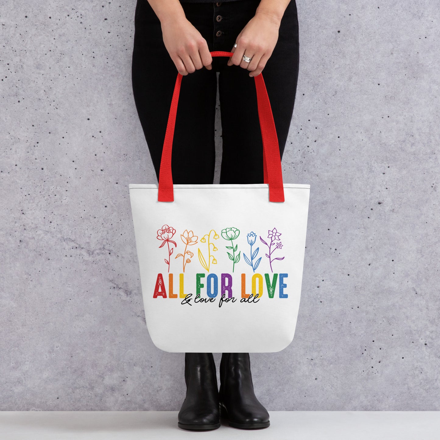 All For Love Tote Bag