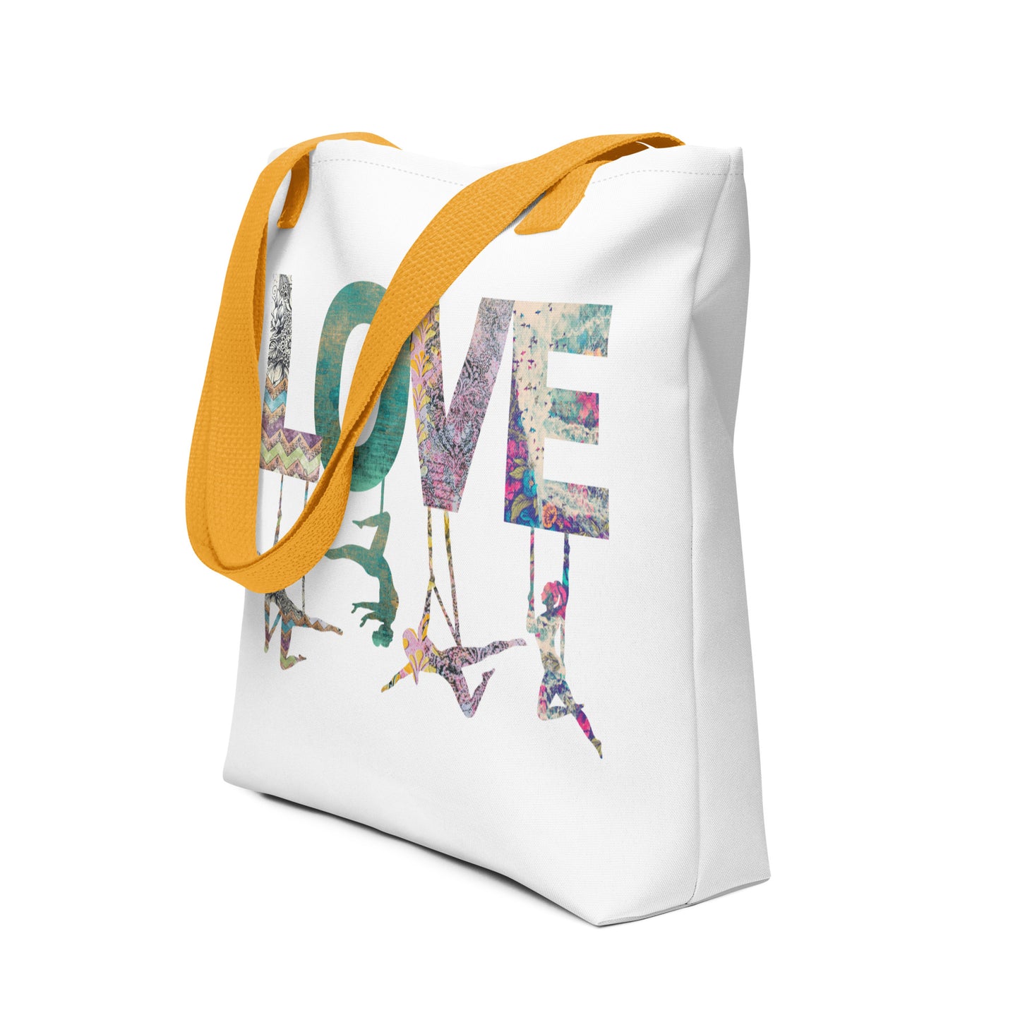 LOVE Aerial Tote Bag