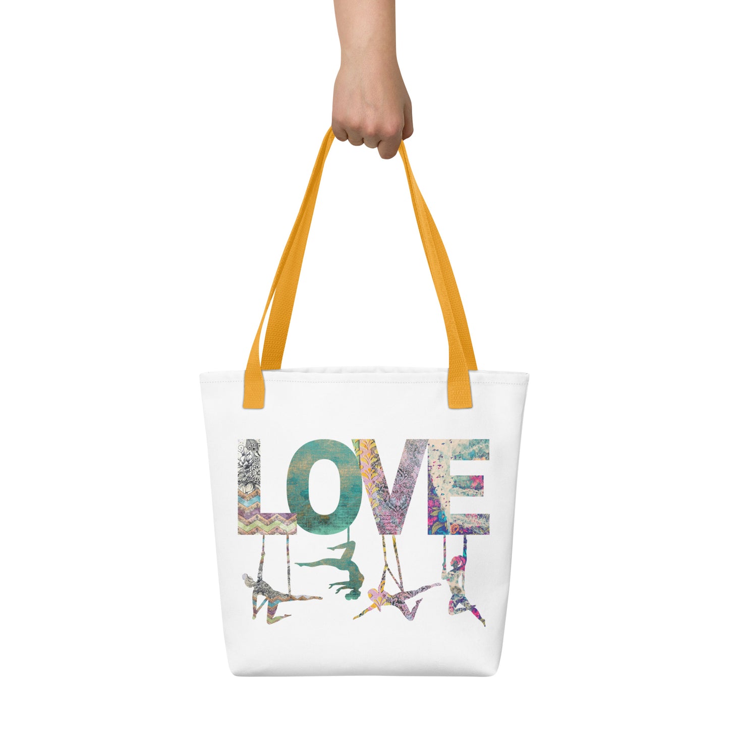 LOVE Aerial Tote Bag