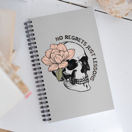 No Regrets Just Lessons Journal