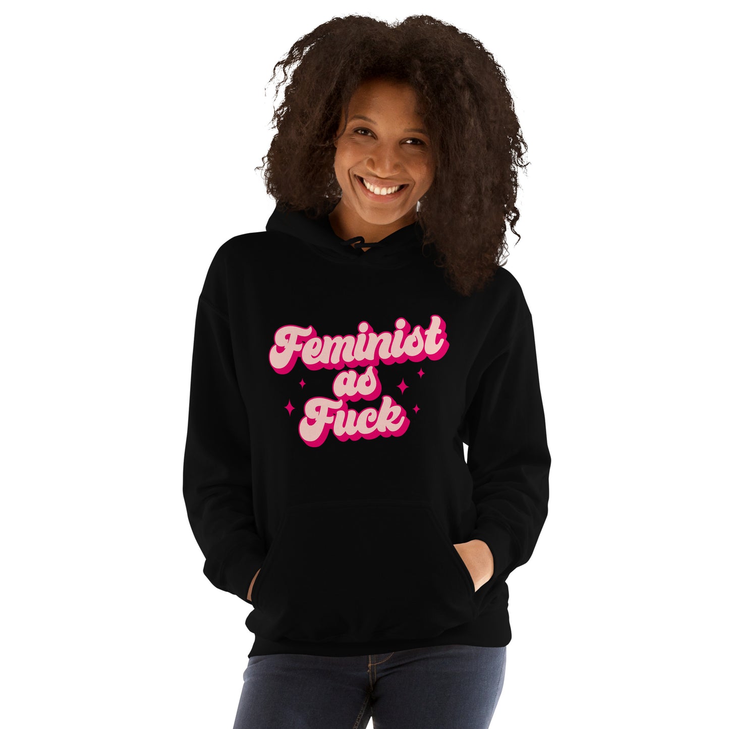 Feminist As Fuck Unisex Hoodie