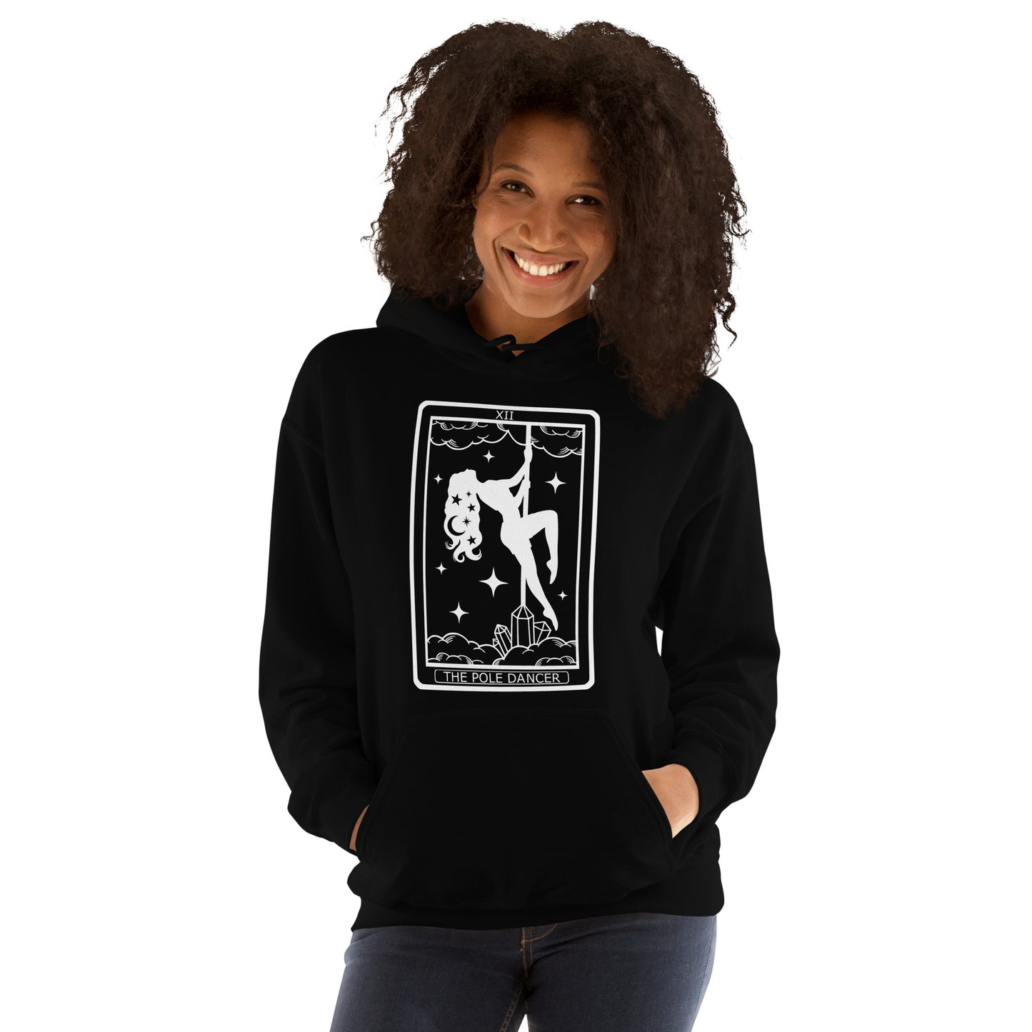 Pole Dancer Tarot Card Unisex Hoodie