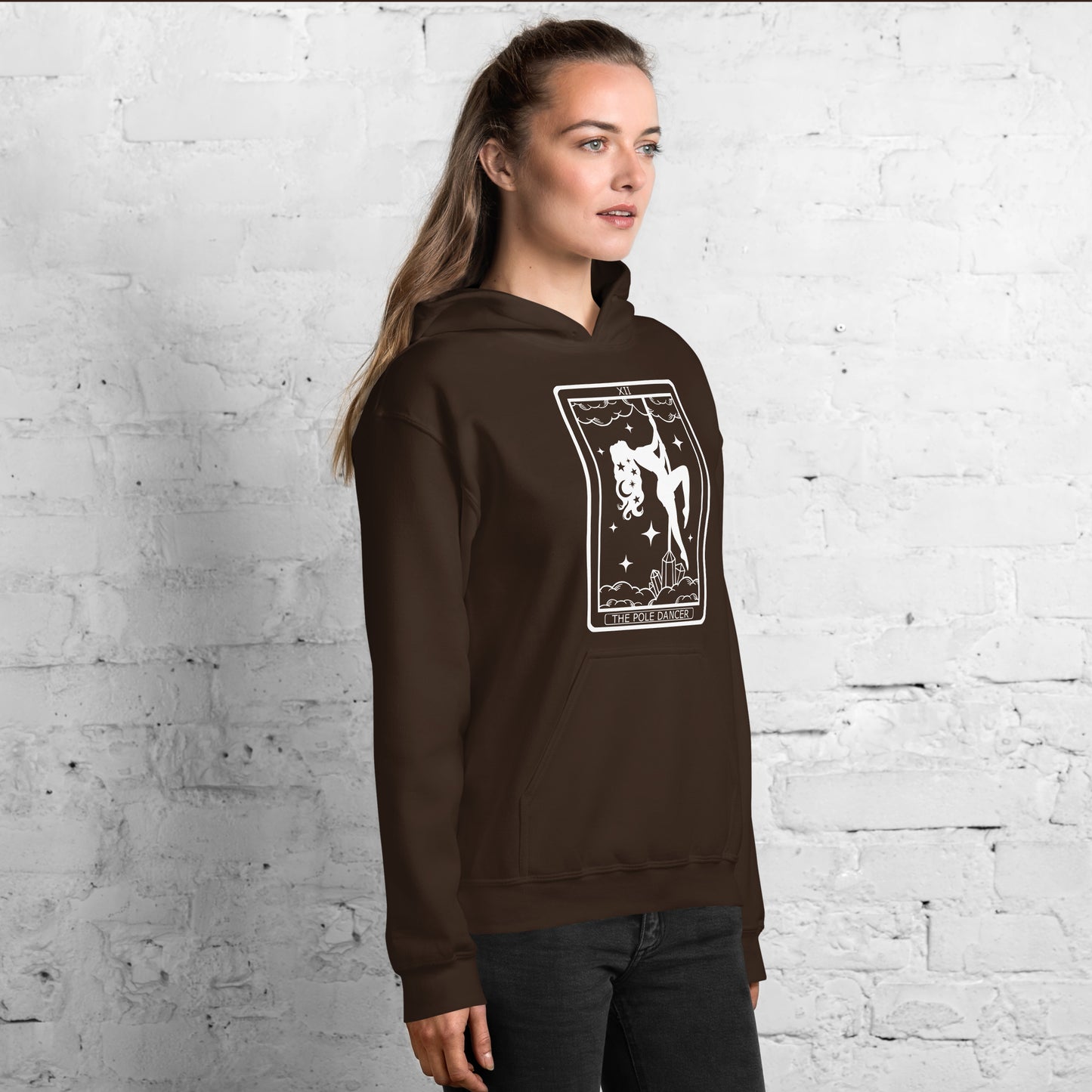 Pole Dancer Tarot Card Unisex Hoodie