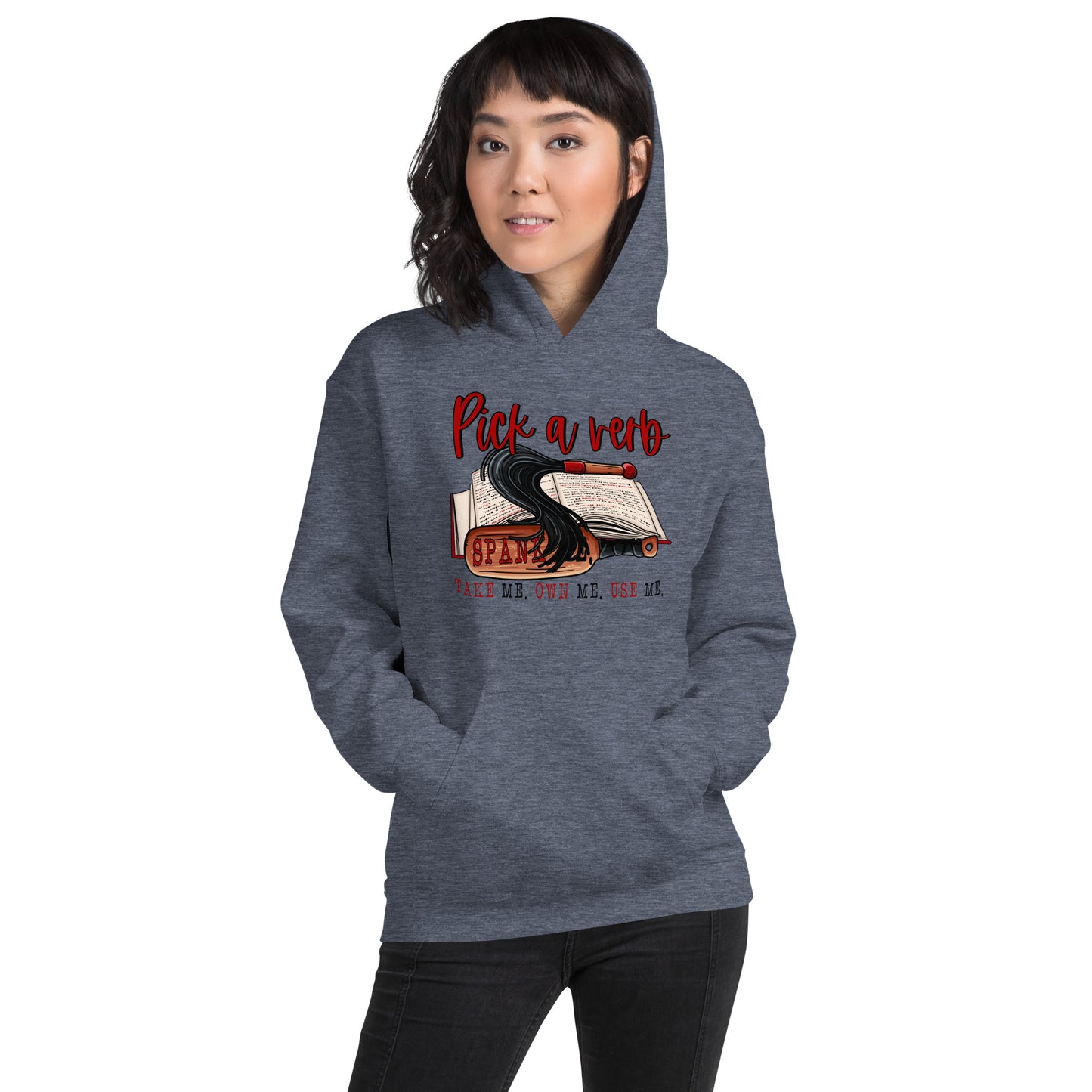 Pick A Verb Unisex Hoodie