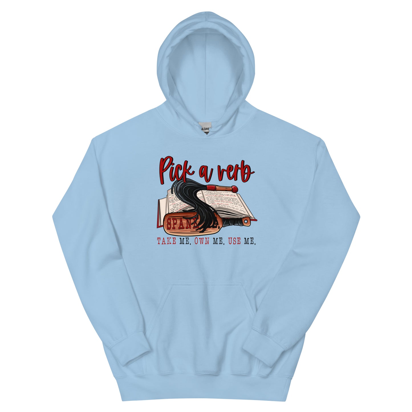 Pick A Verb Unisex Hoodie