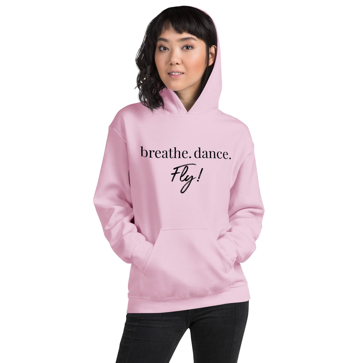 Breathe Dance Fly Unisex Hoodie