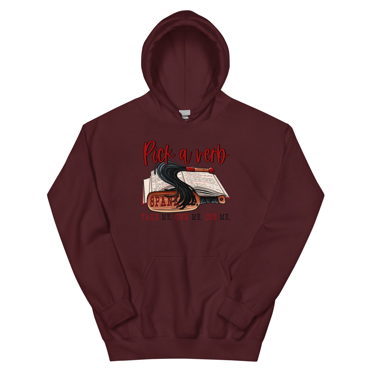 Pick A Verb Unisex Hoodie