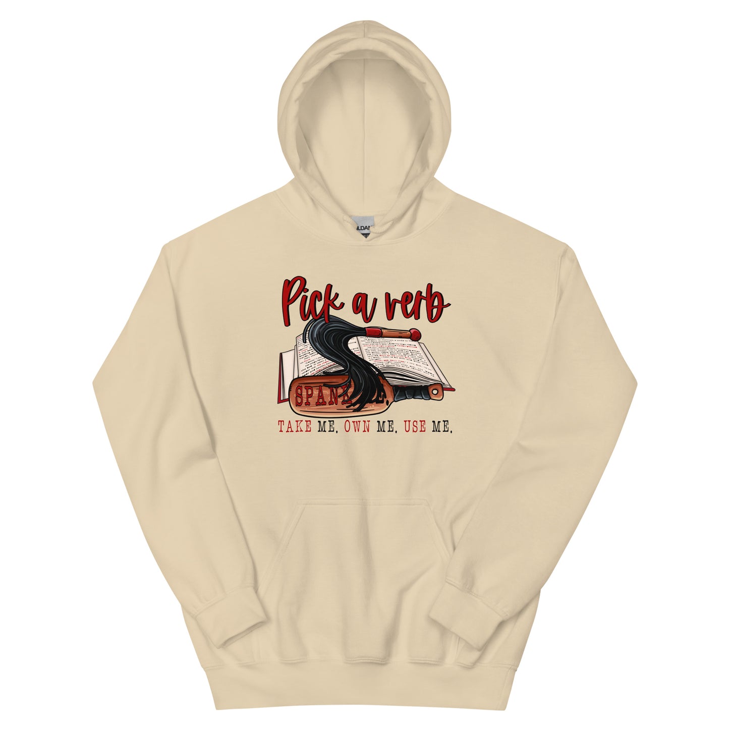 Pick A Verb Unisex Hoodie