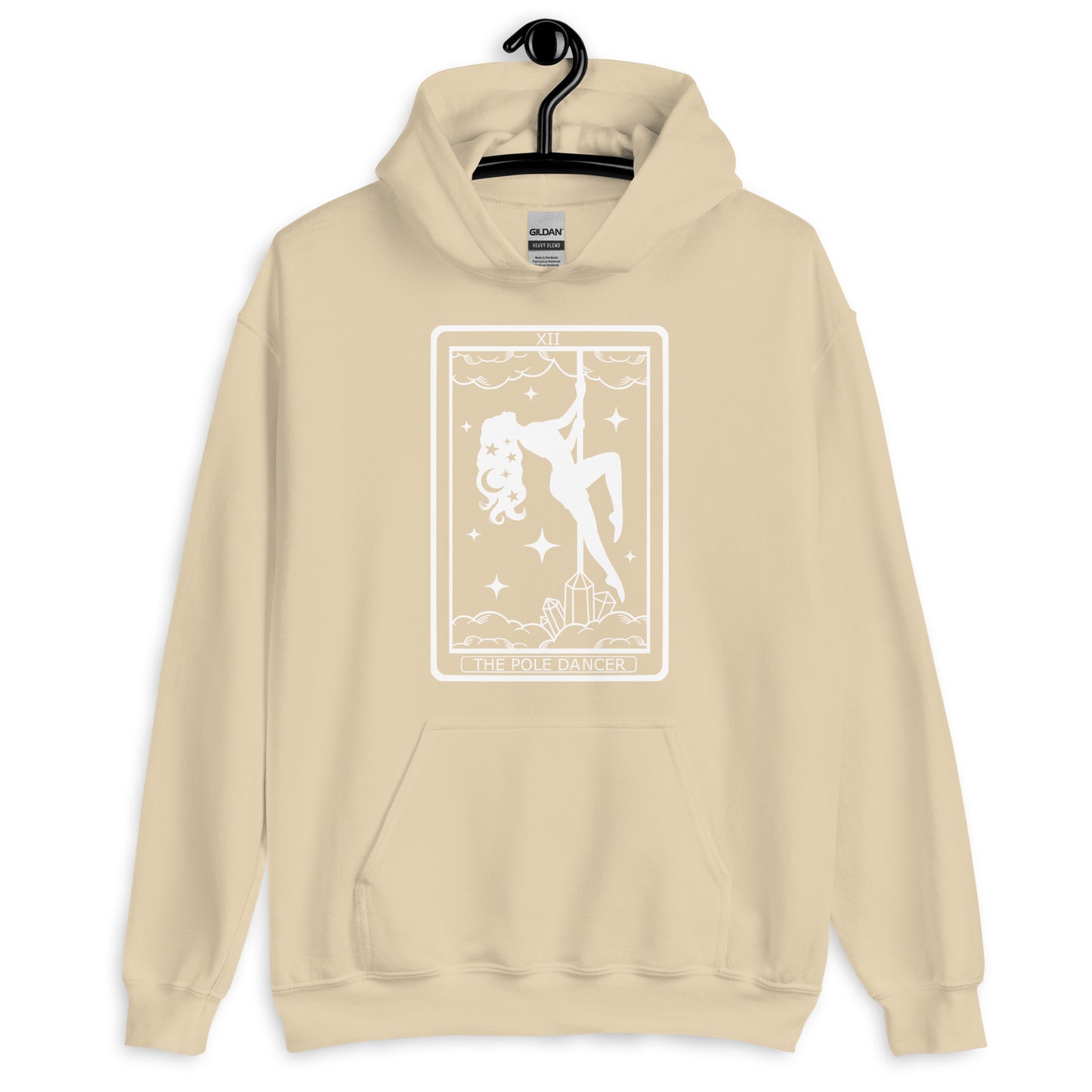 Pole Dancer Tarot Card Unisex Hoodie