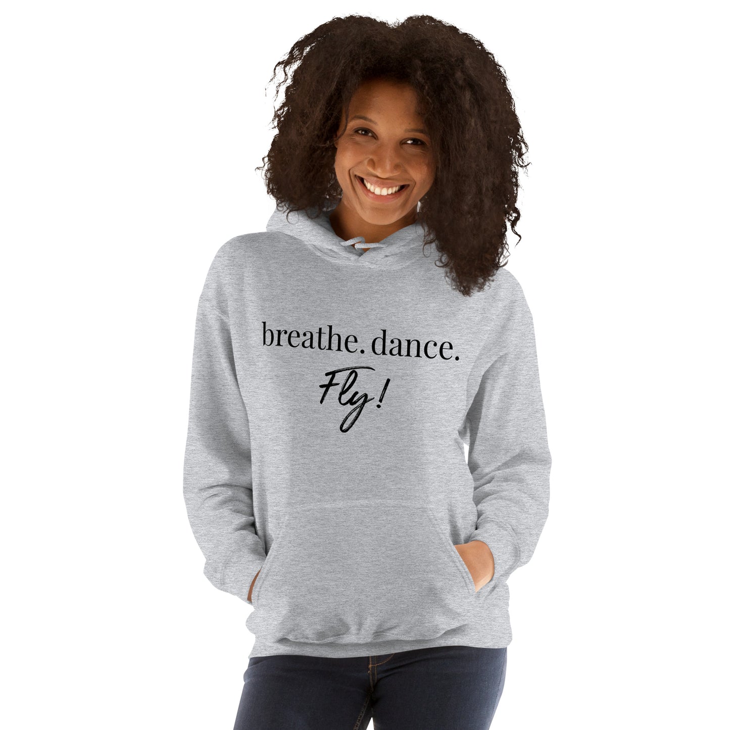 Breathe Dance Fly Unisex Hoodie