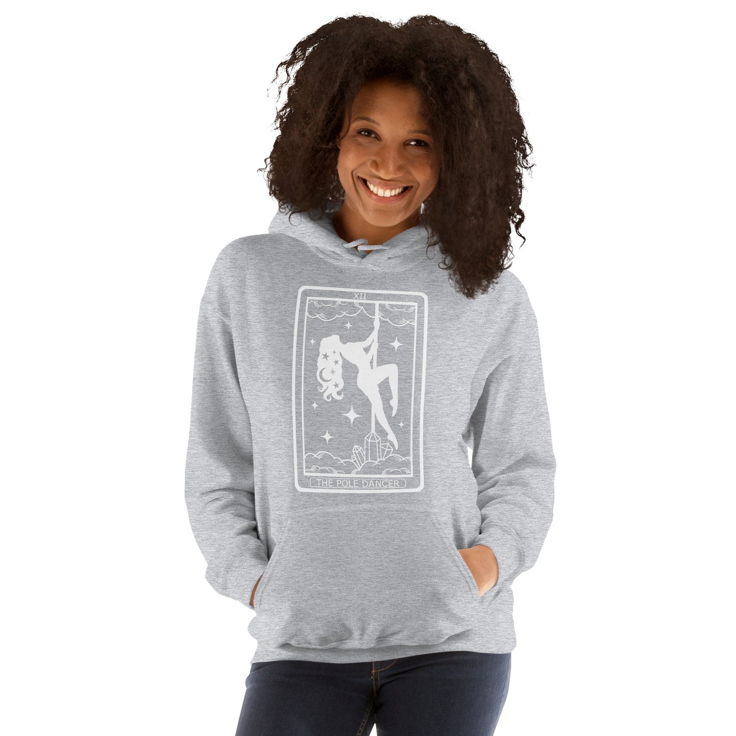 Pole Dancer Tarot Card Unisex Hoodie