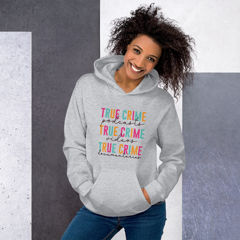 True Crime Podcast Unisex Hoodie