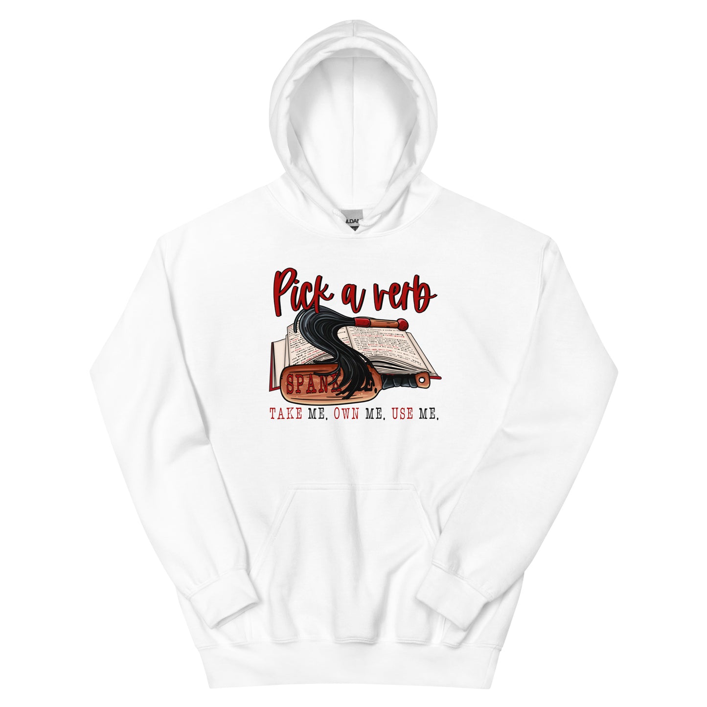 Pick A Verb Unisex Hoodie