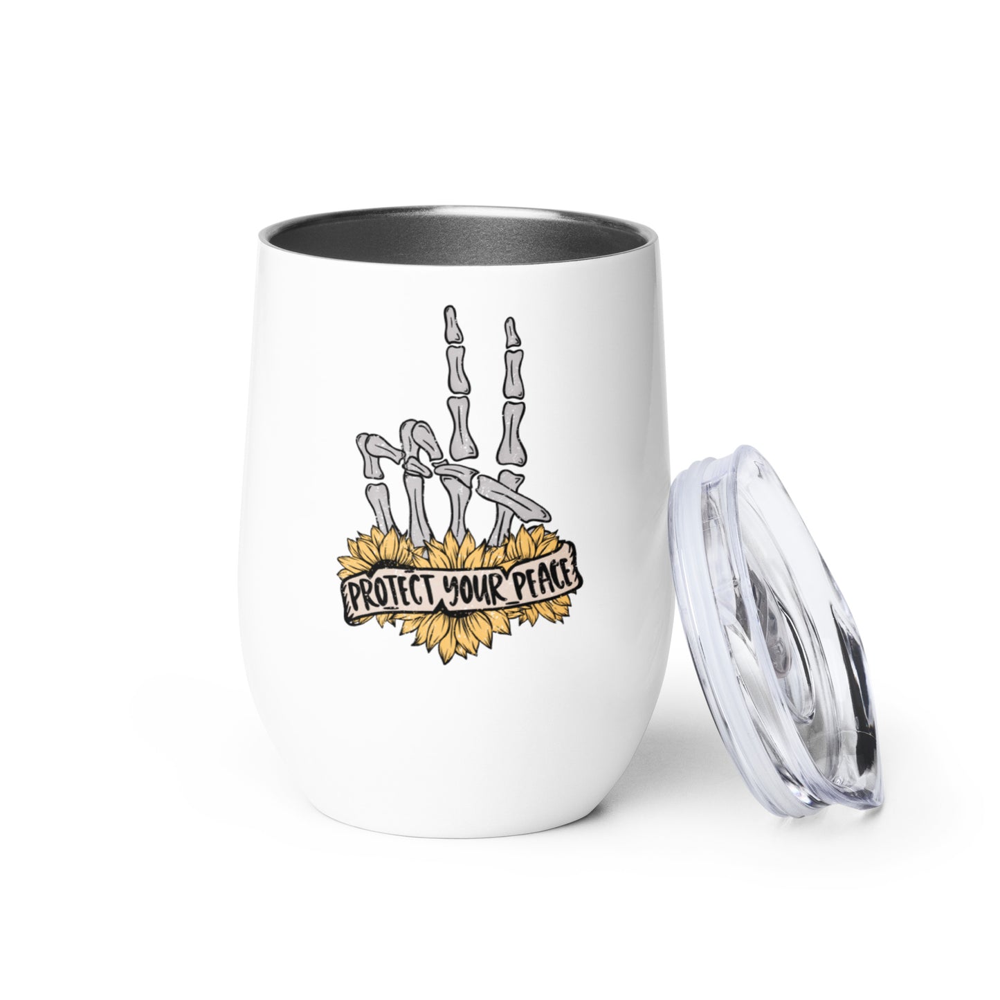 Protect Your Peace Wine Tumbler