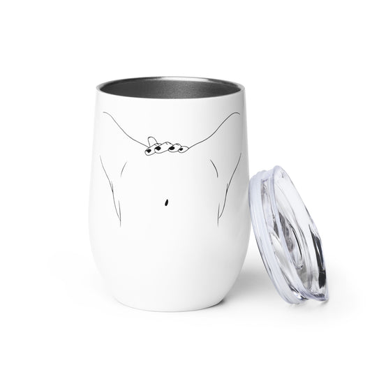 Touch Of Love Wine Tumbler