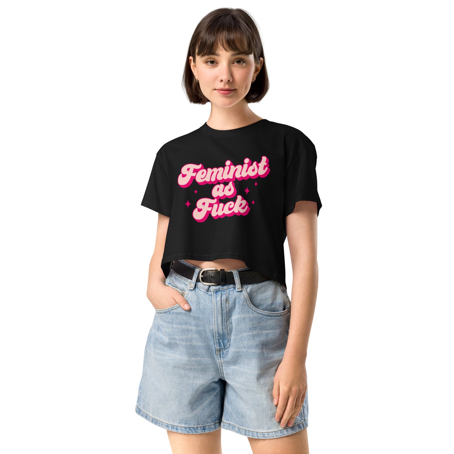 Feminist As Fuck Crop Top