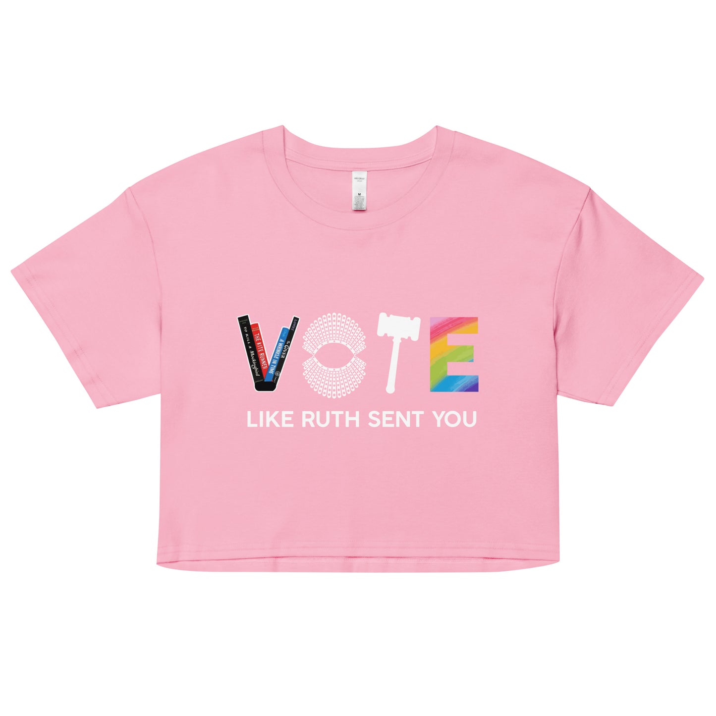 Vote Like Ruth Sent You Crop Top