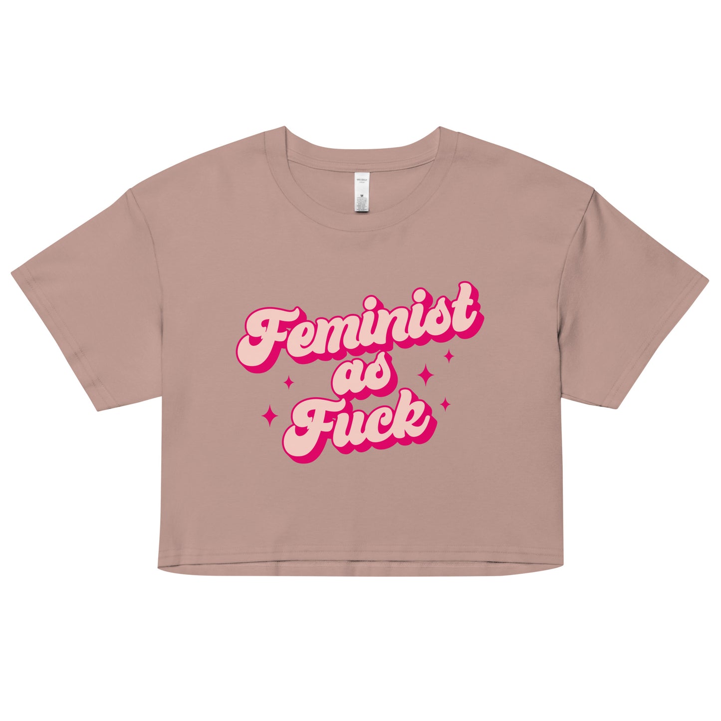 Feminist As Fuck Crop Top