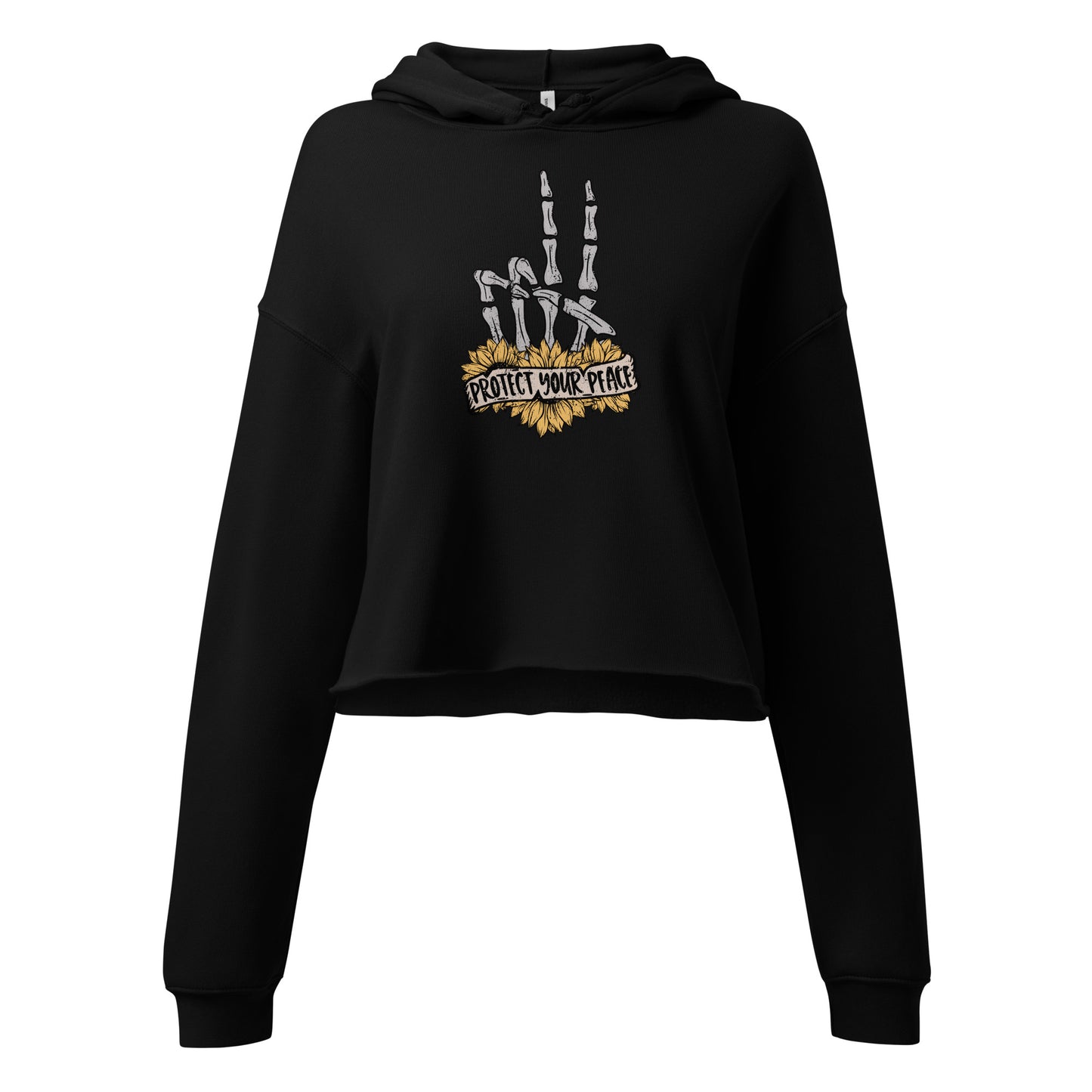 Protect Your Peace Crop Hoodie