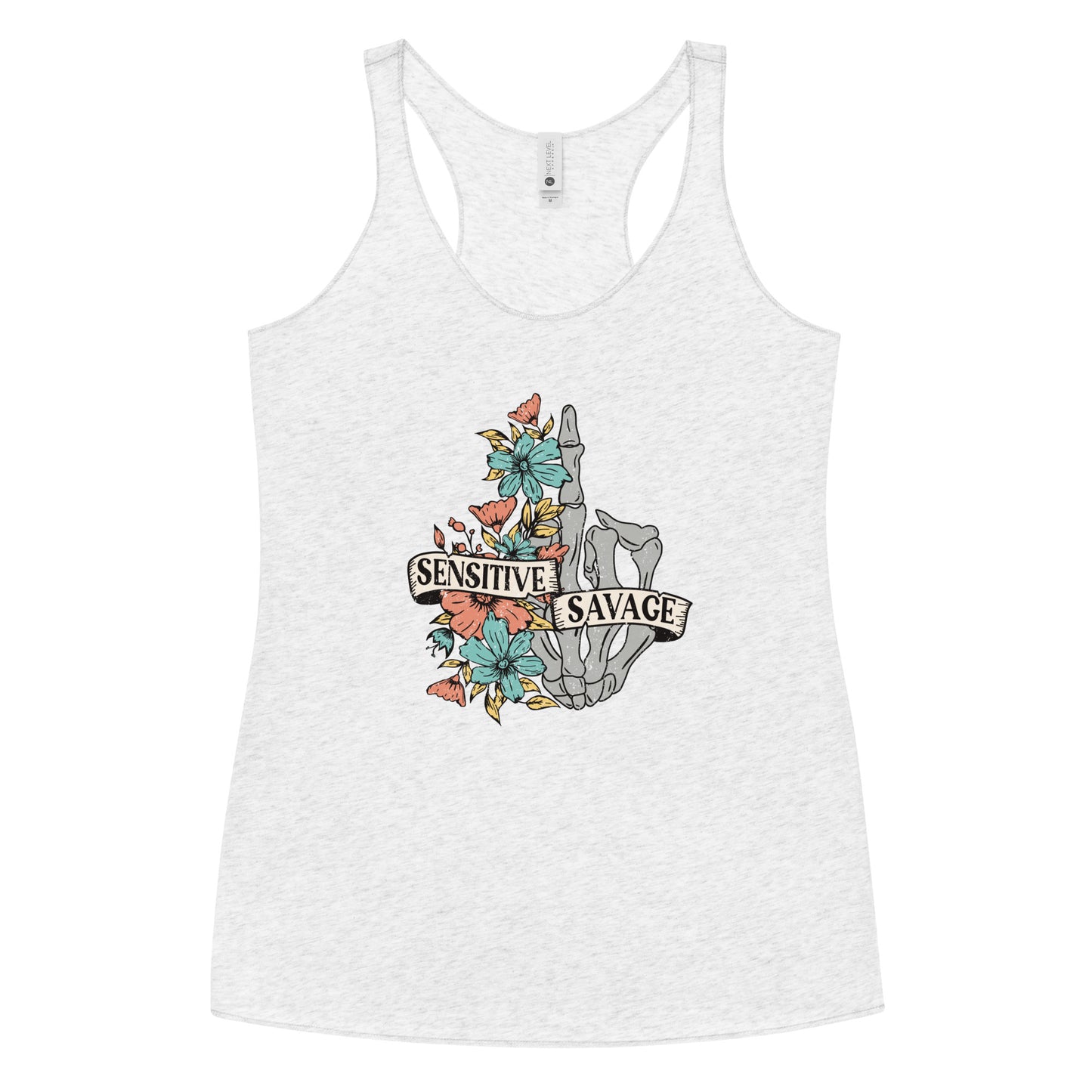 Sensitive Savage Women's Racerback Tank