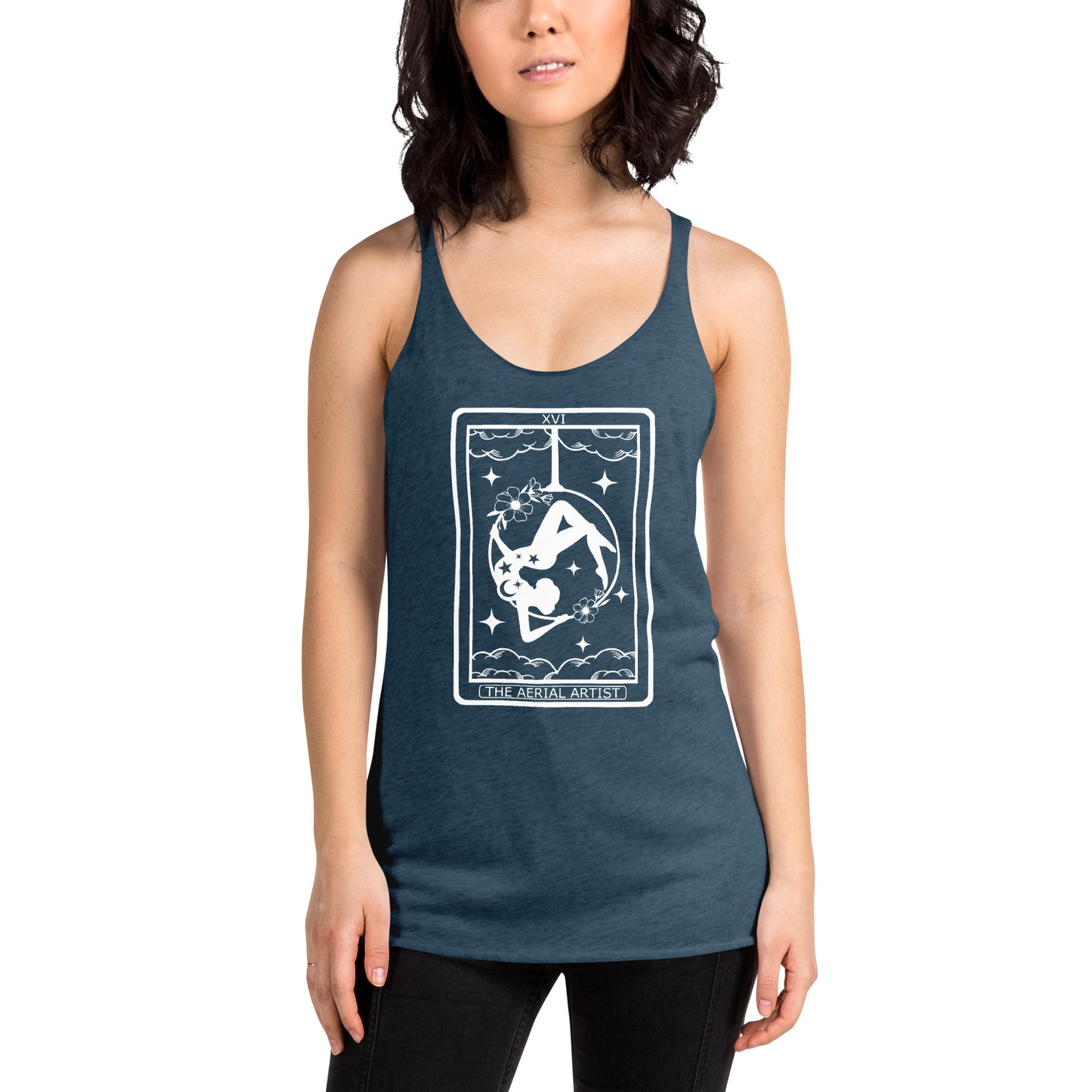 Lyra Tarot Card Racerback Tank