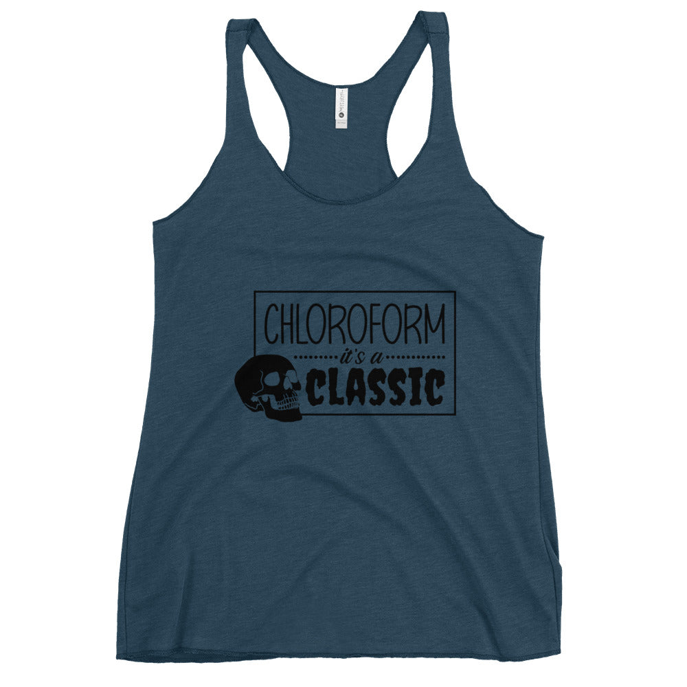 Chloroform Is A Classic Racerback Tank